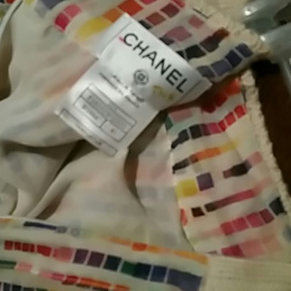 Silk skirt with cashmere lining - Picture 5 of 6